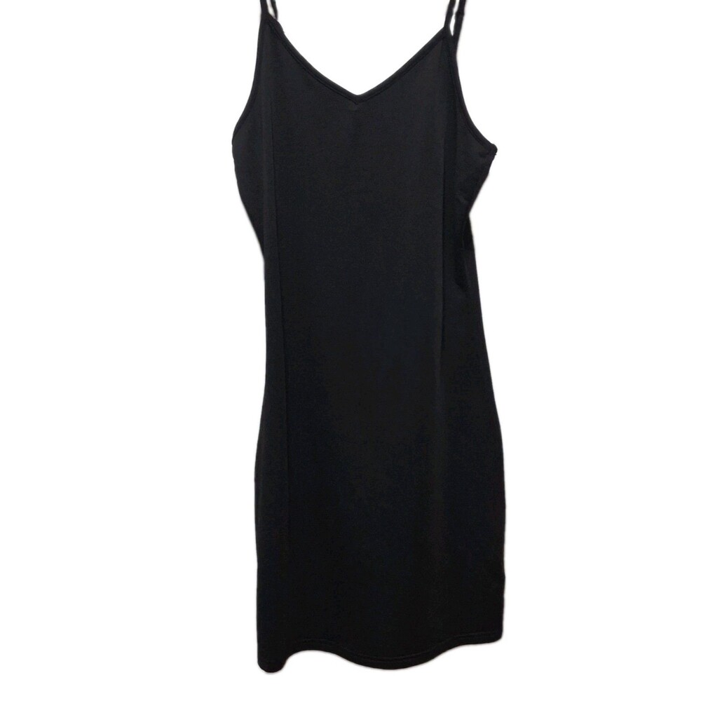 Minimalist Cotton Blend Mini Slip Dress  V-Neck Bodycon ASTR The Label XS